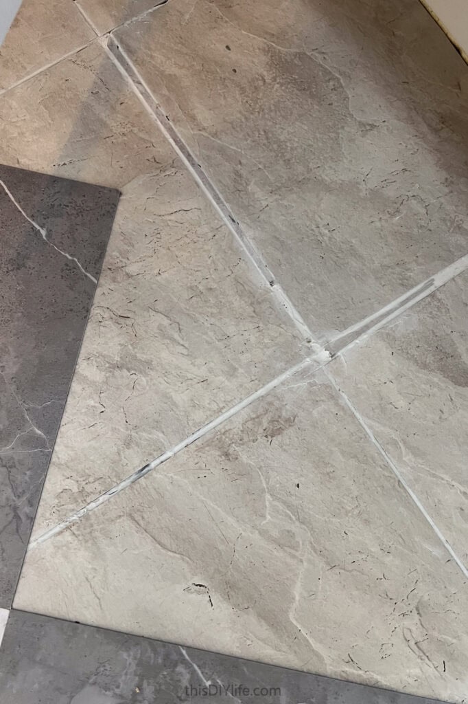 how to cover old tiles with peel and stick