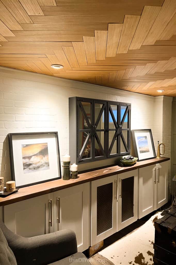 media room wall