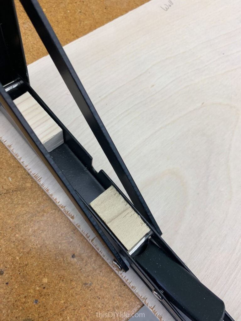 blocks to make brackets secure
