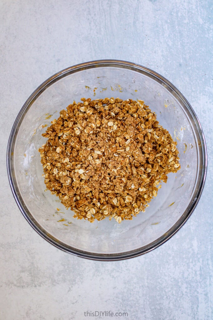 apple gingerbread crumble recipe