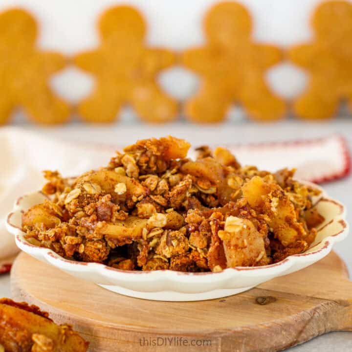 apple gingerbread crumble recipe-10