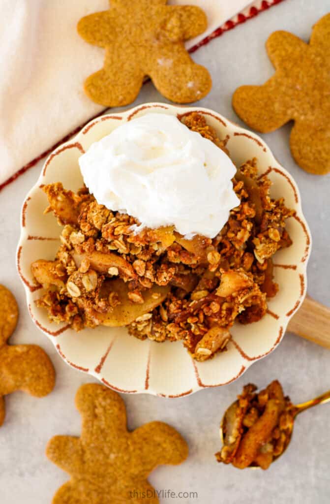 gingerbread crumble recipe