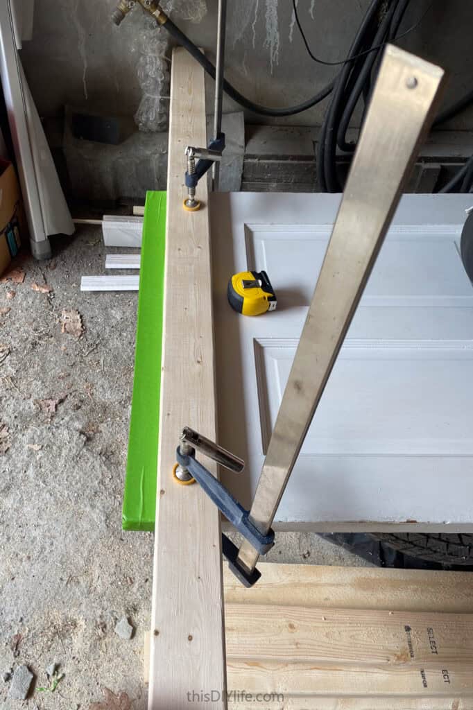 how to cut down a door that scrapes the floor