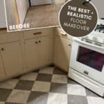 marble checkerboard floor
