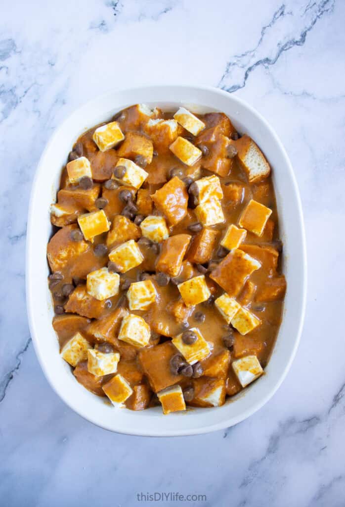pumpkin french toast overnight