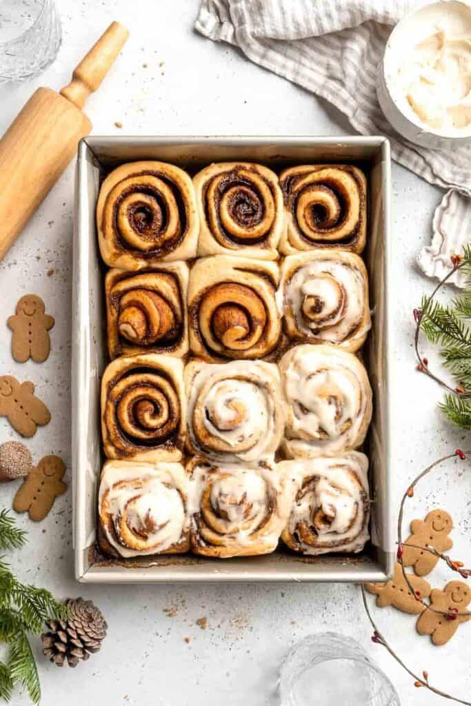Gingerbread Cinnamon Rolls