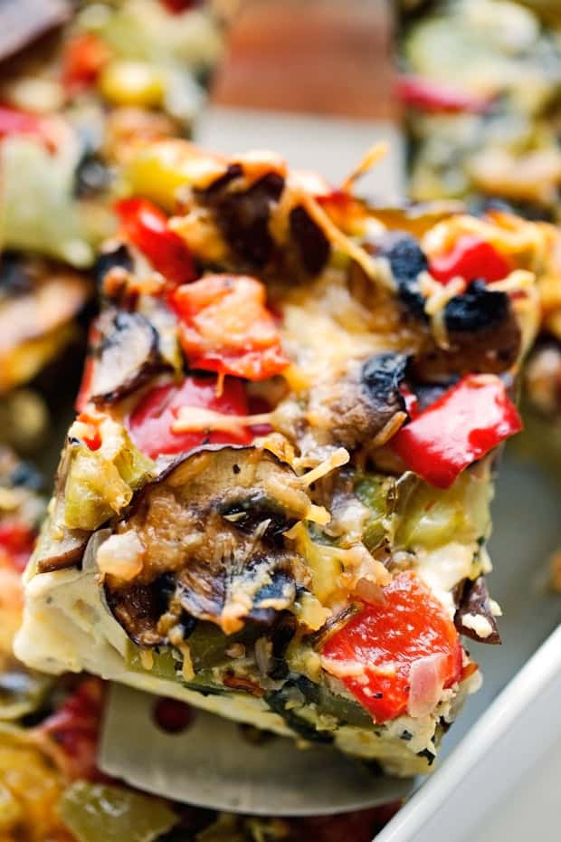 Veggie Loaded Breakfast Casserole 