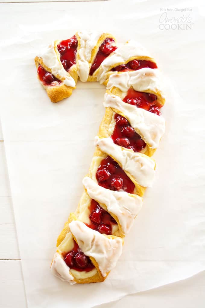 Candy Cane Danish 