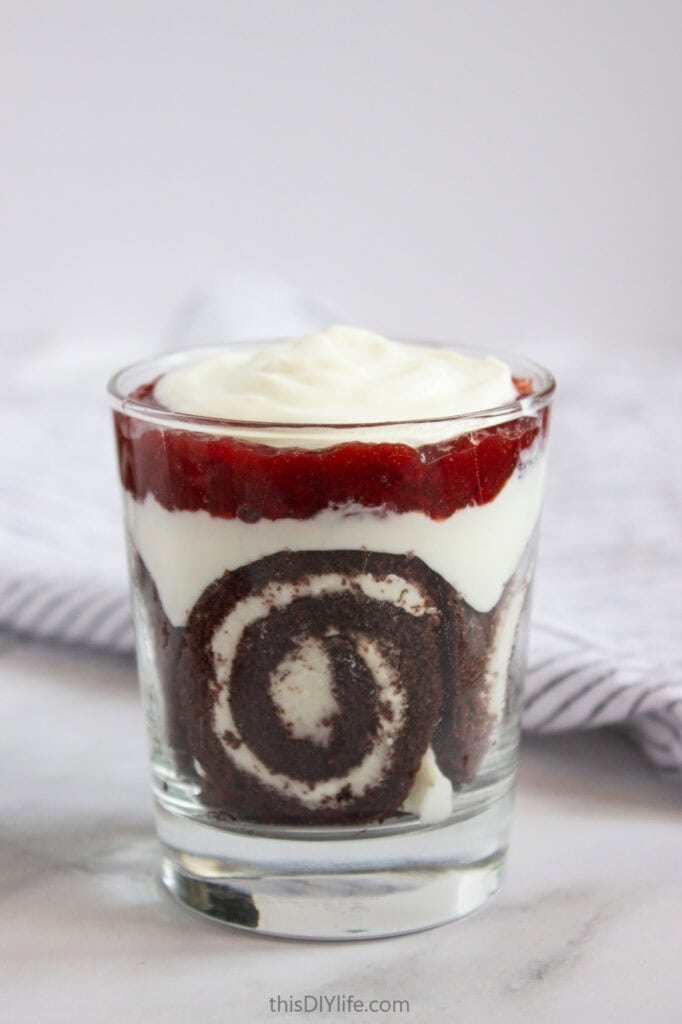Christmas breakfast parfait recipe
