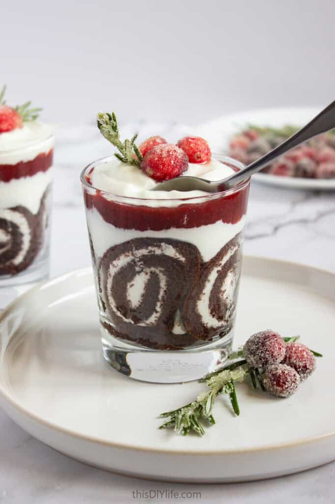 easy christmas parfait recipe