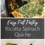 easy ricotta cheese quiche recipe