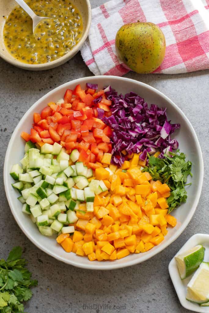 red cabbage salad