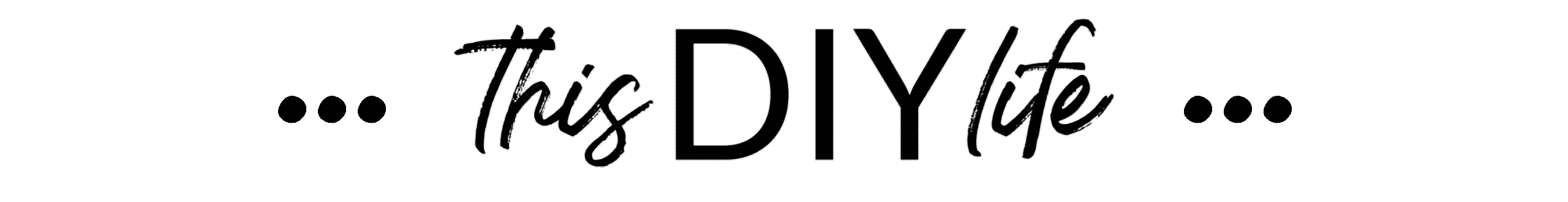 this DIY life logo