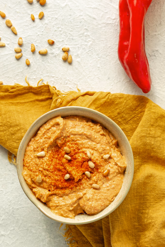 roasted bell pepper hummus recipe