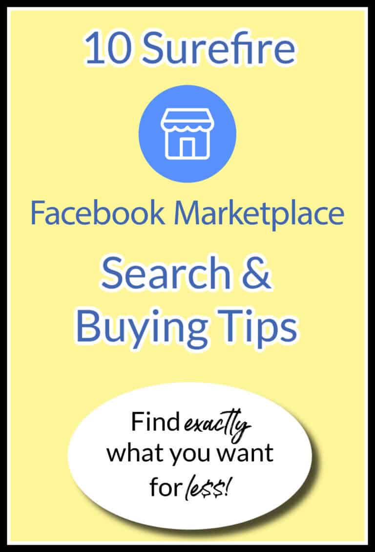 Facebook Marketplace Search Tips