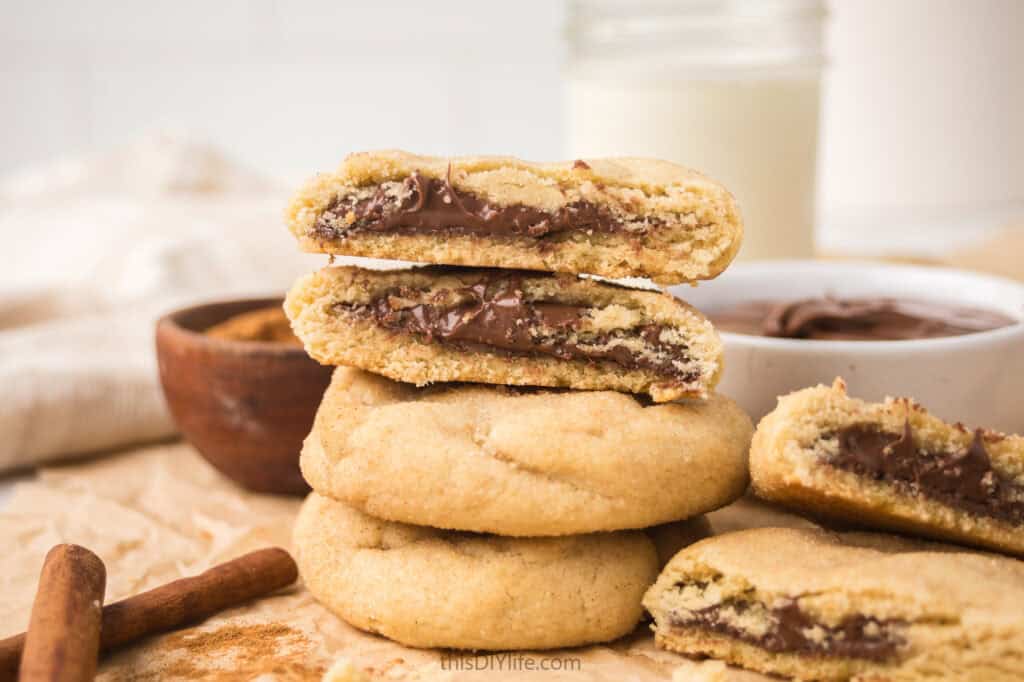 recipe for churros stuffed with nutella