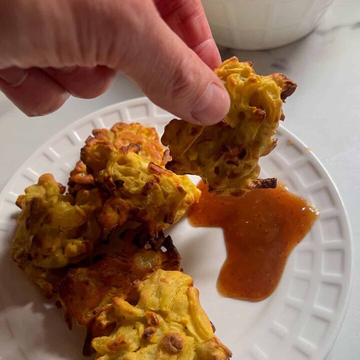 Baked Onion Bhajis Recipe