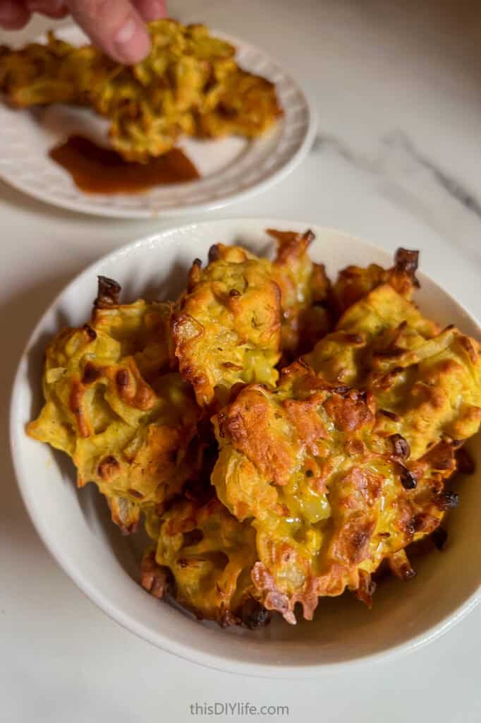 Baked Onion Bhajis Recipe