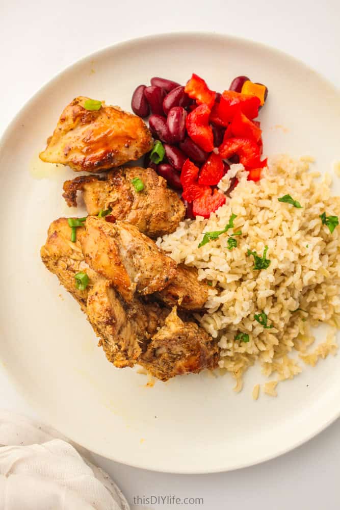 jerk chicken coconut rice