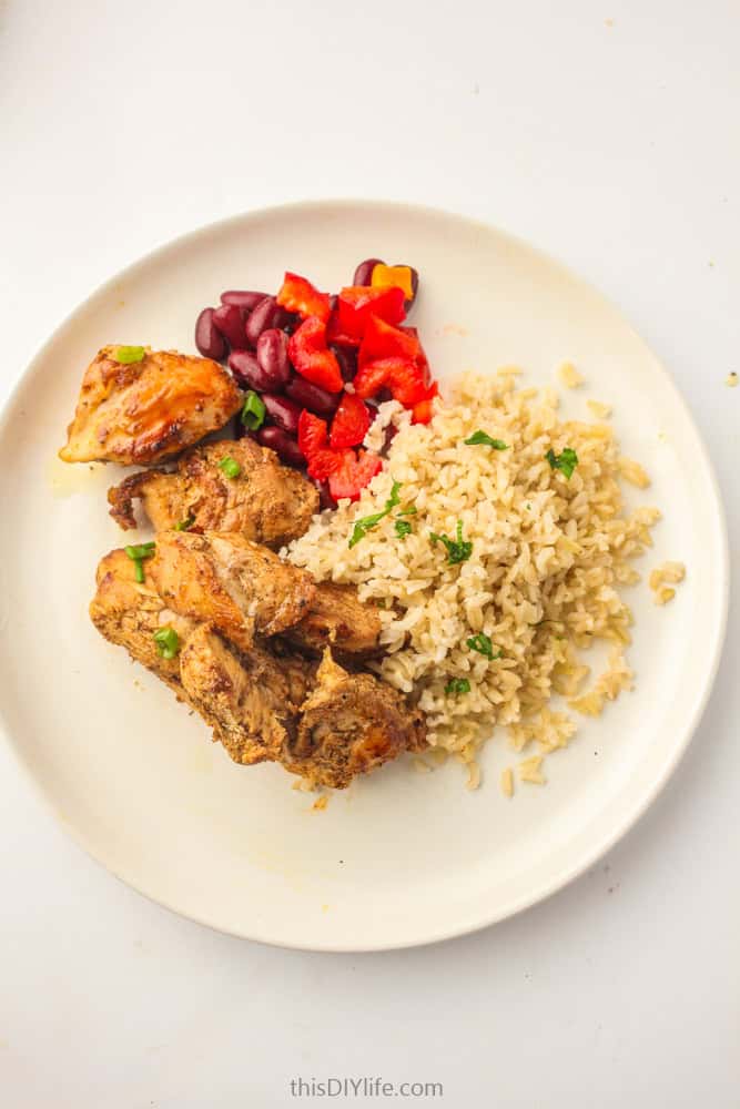 jerk chicken coconut rice