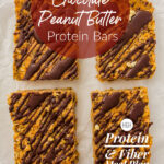 No Bake Chocolate Peanut Butter Protein Bars