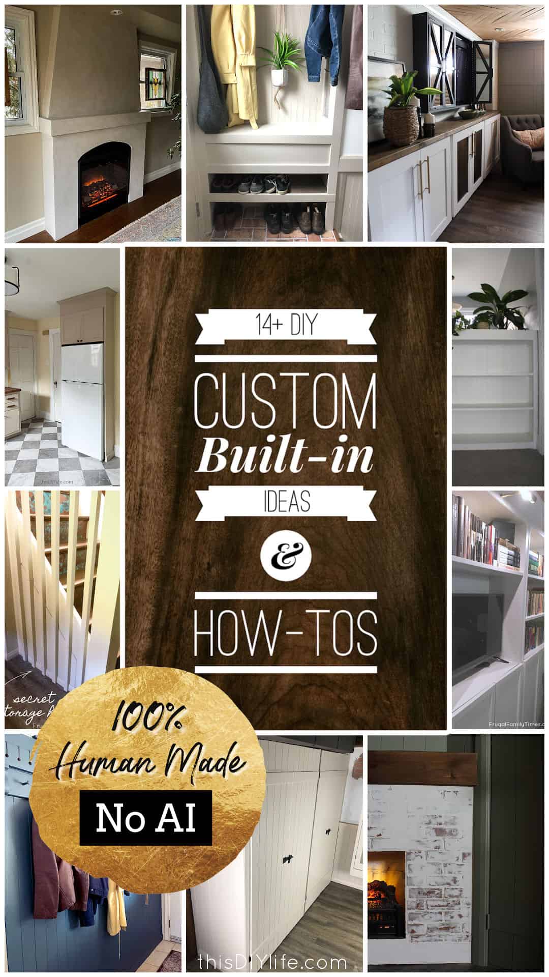 diy custom built ins and how to make