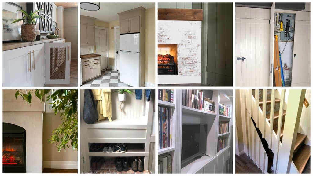 DIY custom built ins